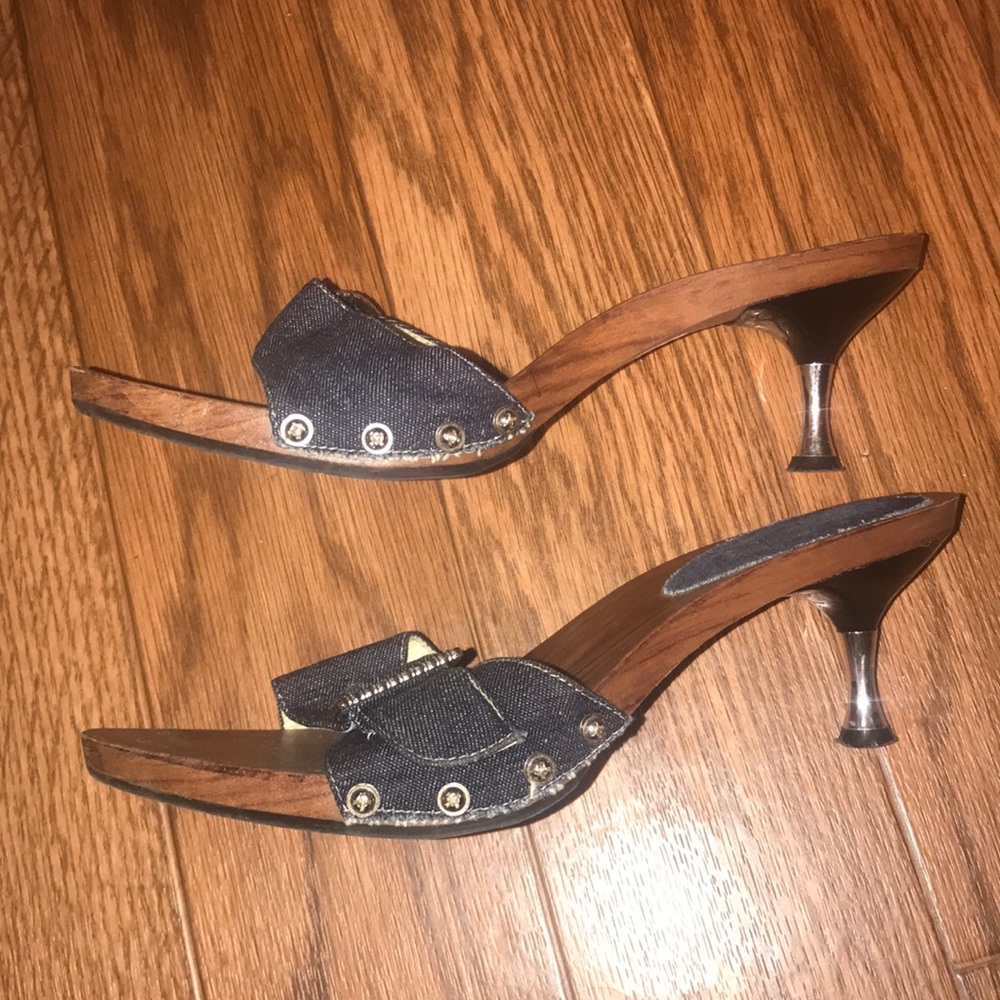 preloved heeled clogs - Picture 5 of 6